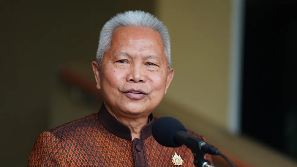Chủ tịch Quốc hội kiêm Chủ tịch Hạ viện Vương quốc Thái Lan Sophon Zaram. Ảnh: BỘ NGOẠI GIAO CUNG CẤP