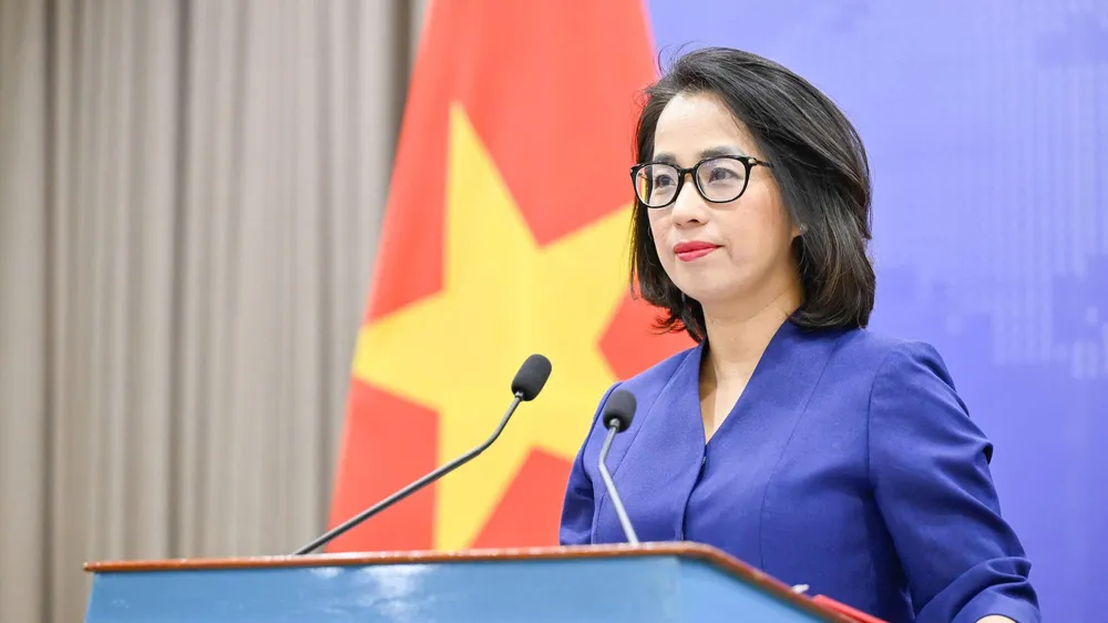 Người phát ngôn Bộ Ngoại giao Phạm Thu Hằng