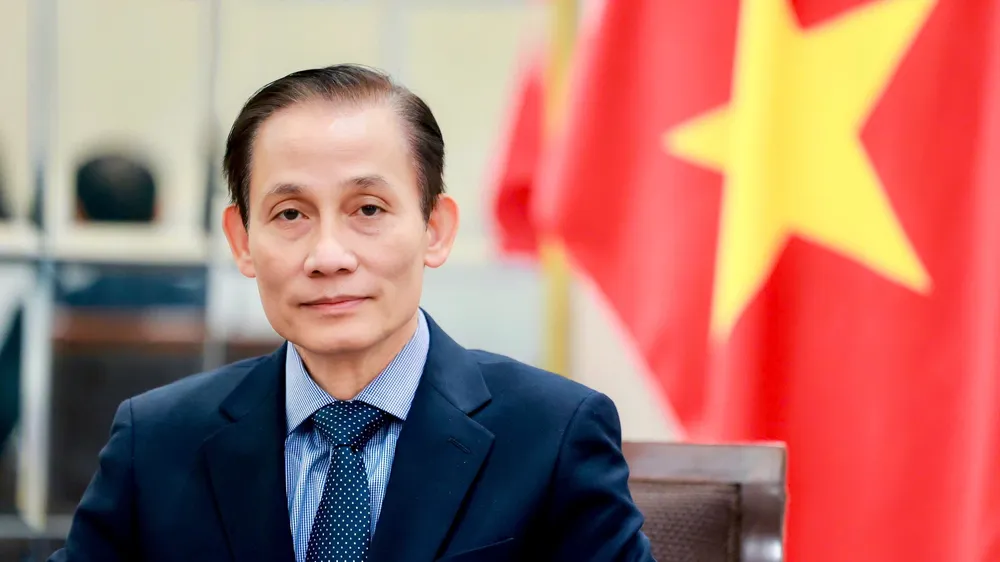 Bộ trưởng Bộ Ngoại giao Lê Hoài Trung. Ảnh: BỘ NGOẠI GIAO 