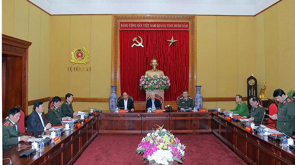 Tổng Bí thư, Chủ tịch nước hoan nghênh Bộ Công an đi đầu trong đổi mới công tác cán bộ