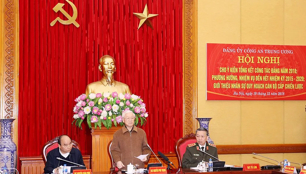 Bộ Công an bỏ phiếu giới thiệu nhân sự vào Ban Chấp hành Trung ương Đảng nhiệm kỳ 2021-2026