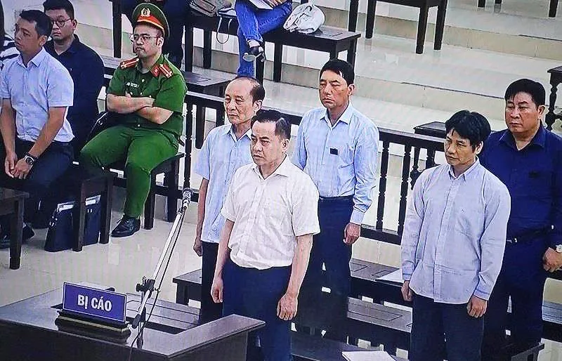 Phiên tòa phúc thẩm sáng 10-6-2019.