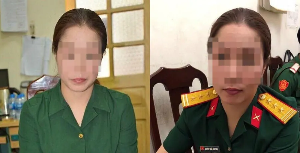 Giả danh thượng tá quân đội để lừa đảo