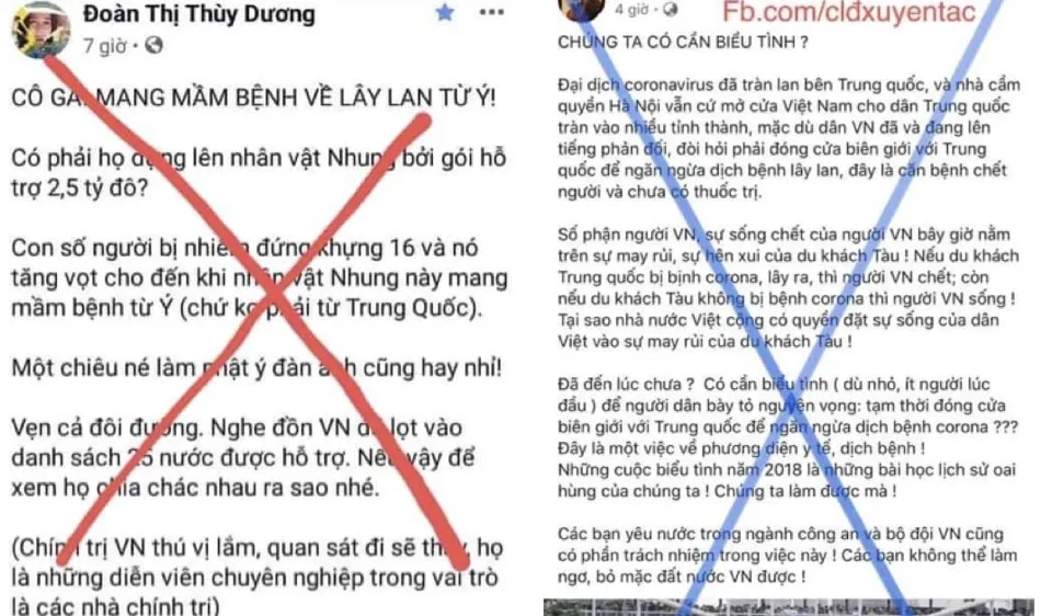Hơn 600 trường hợp tung tin sai sự thật về dịch Covid-19