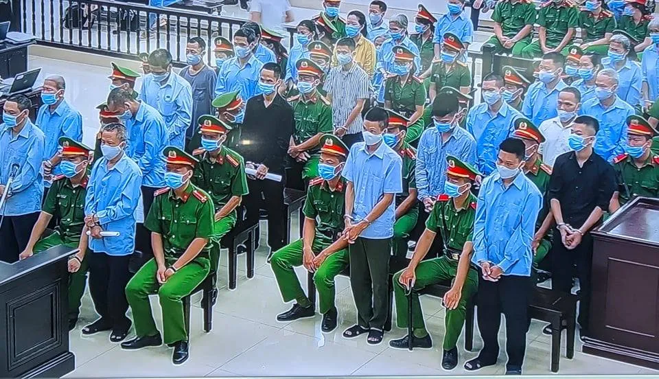 Phiên tòa xét xử 29 bị cáo trong vụ Đồng Tâm