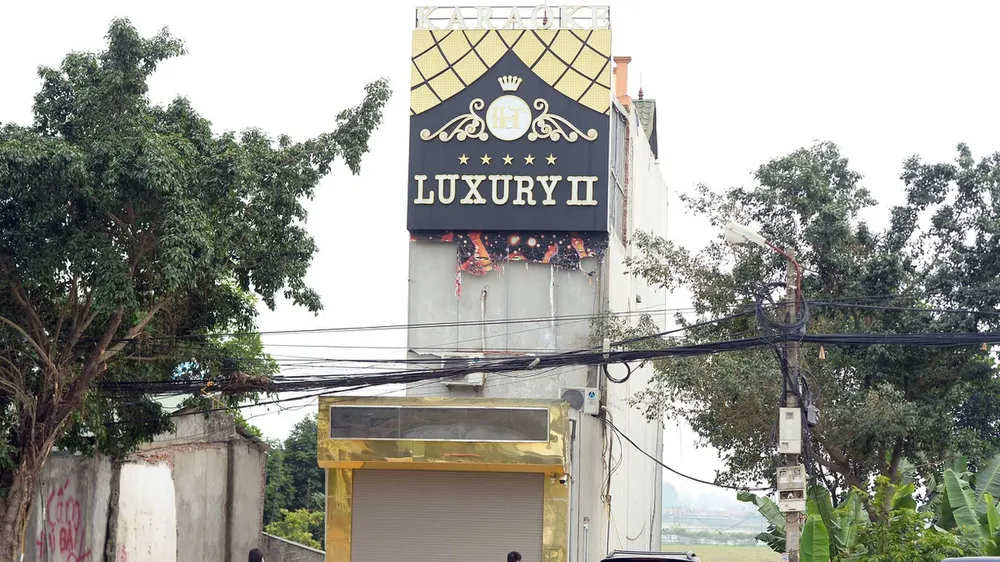 Quán karaoke Luxury II, nơi xảy ra vụ án 