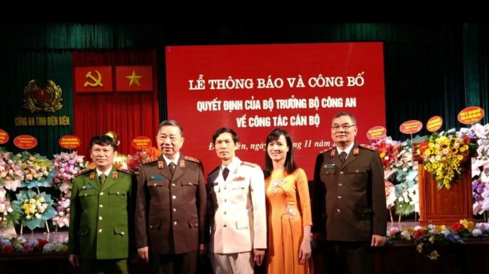 Lãnh đạo Cục Cảnh sát điều tra tội phạm về ma túy làm Giám đốc Công an tỉnh Điện Biên