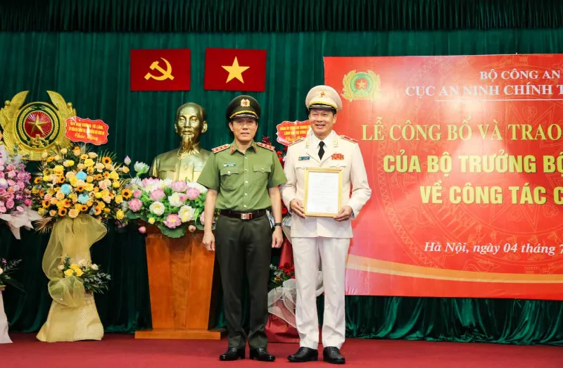 Giám đốc Công an tỉnh Đồng Nai nhận nhiệm vụ mới tại Bộ Công an