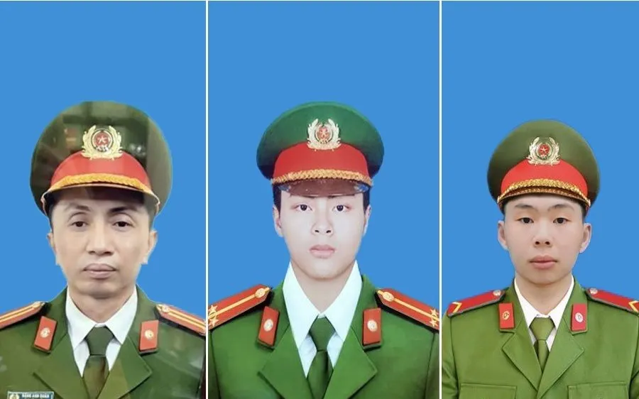 Ngày 5-8, Công an TP Hà Nội tổ chức lễ tang 3 cán bộ, chiến sĩ hy sinh khi tham gia chữa cháy