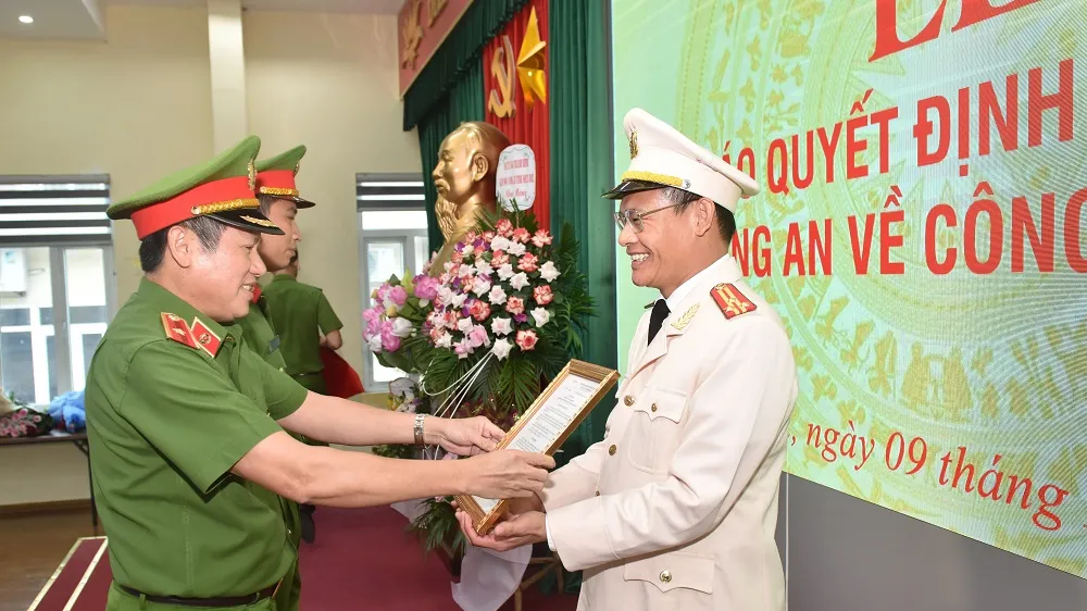 Cục Cảnh sát điều tra tội phạm về ma túy có 2 tân Phó Cục trưởng