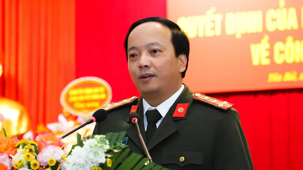 Bộ Công an có tân Chánh Văn phòng