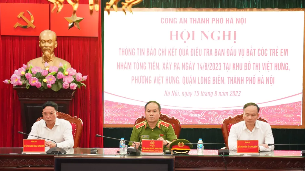 Đối tượng bắt cóc bé trai 7 tuổi ở Hà Nội khai những gì?