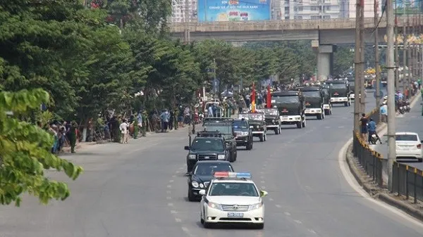 Thông tin phân luồng giao thông đảm bảo an toàn cho Lễ quốc tang Tổng Bí thư