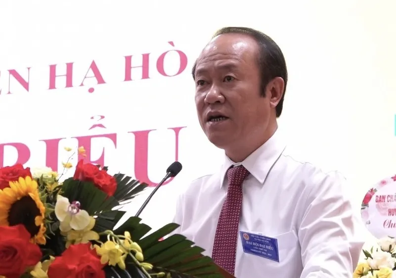 Phú Thọ: Bãi nhiệm Bí thư Huyện ủy Hạ Hòa Lưu Quang Huy
