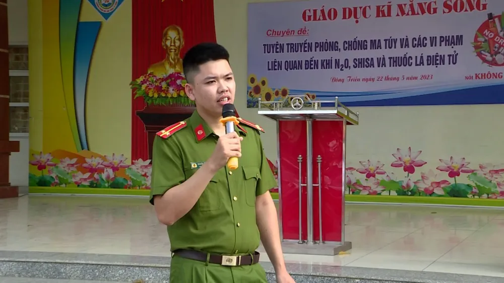 Thăng cấp vượt bậc hàm đối với Thượng úy hy sinh khi truy bắt tội phạm ma túy