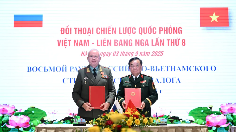Đối thoại Chiến lược Quốc phòng Việt Nam - Liên bang Nga lần thứ 8