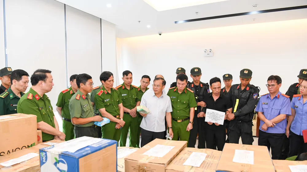 Triệt phá đường dây ma túy xuyên quốc gia từ Lào về Việt Nam, thu giữ 777kg ma túy tổng hợp