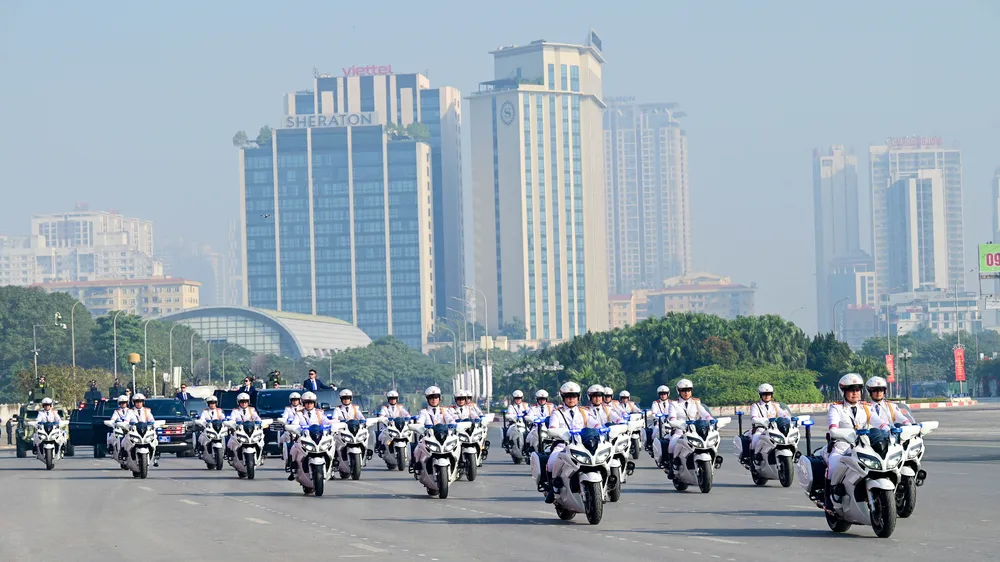Phân luồng giao thông tạm thời phục vụ Đại hội XIV của Đảng