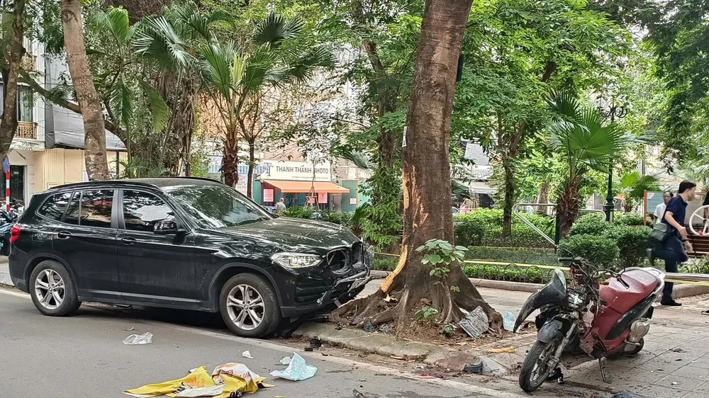 VTV thông tin về vụ tai nạn giao thông trên đường Nguyễn Huy Tự