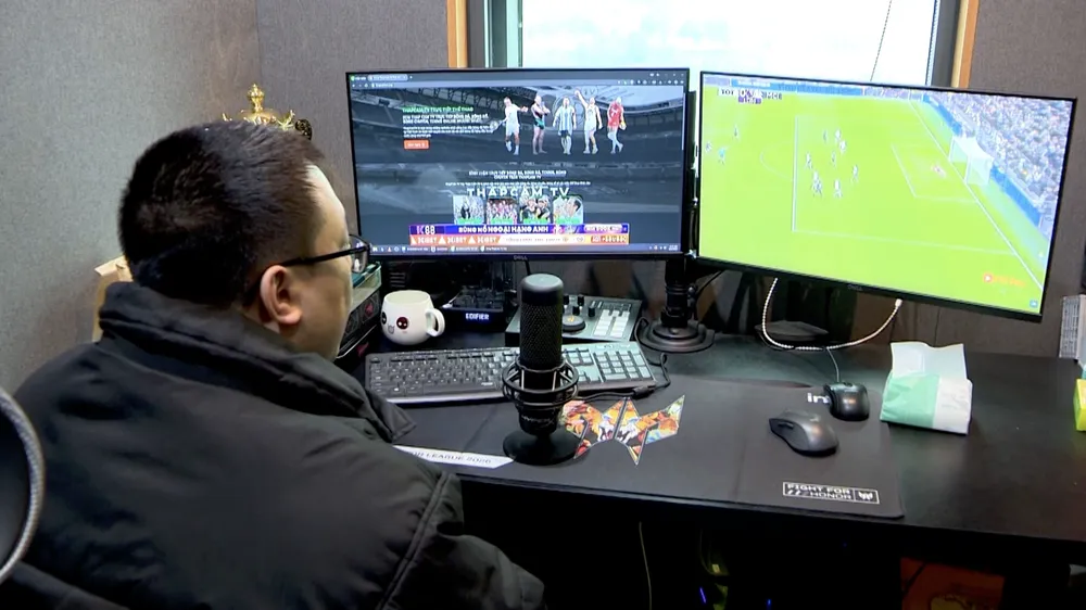 “Người Thỏ”, “Người Cồn” và “Trâu Gác Bếp” thu lợi tiền tỷ trong hệ thống XoilacTV