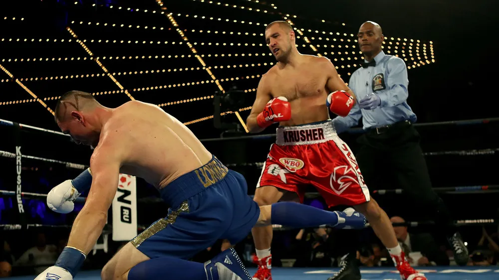 Kovalev đấm gục Shabransky