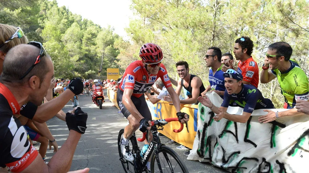 Chris Froome ở Vuelta a Espana 2017