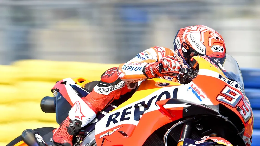 Marc Marquez trên đường đua