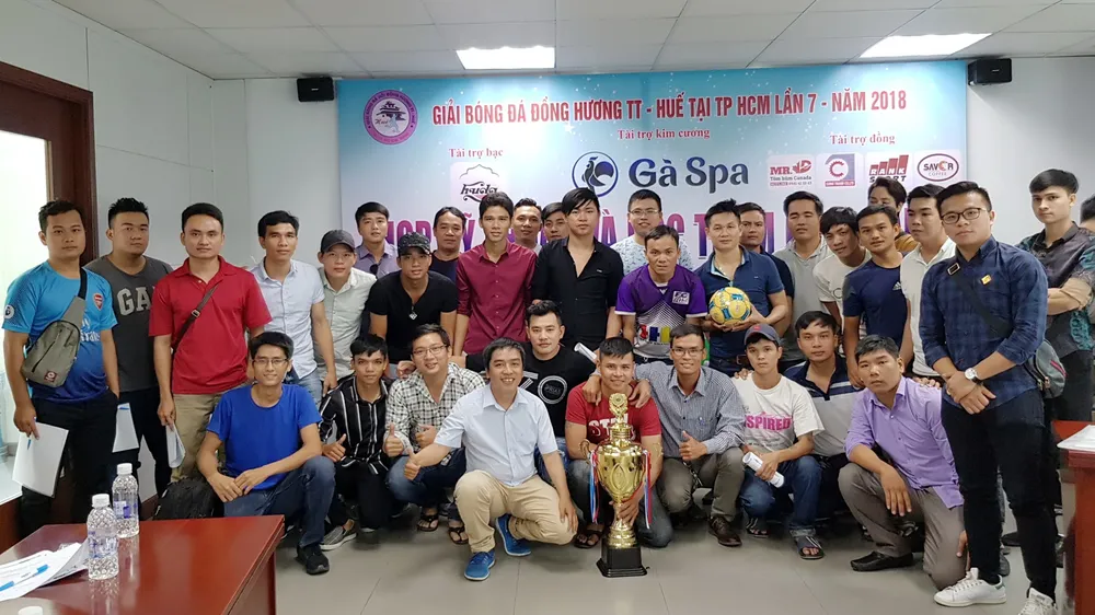 Giải bóng đá đồng hương Huế 2018