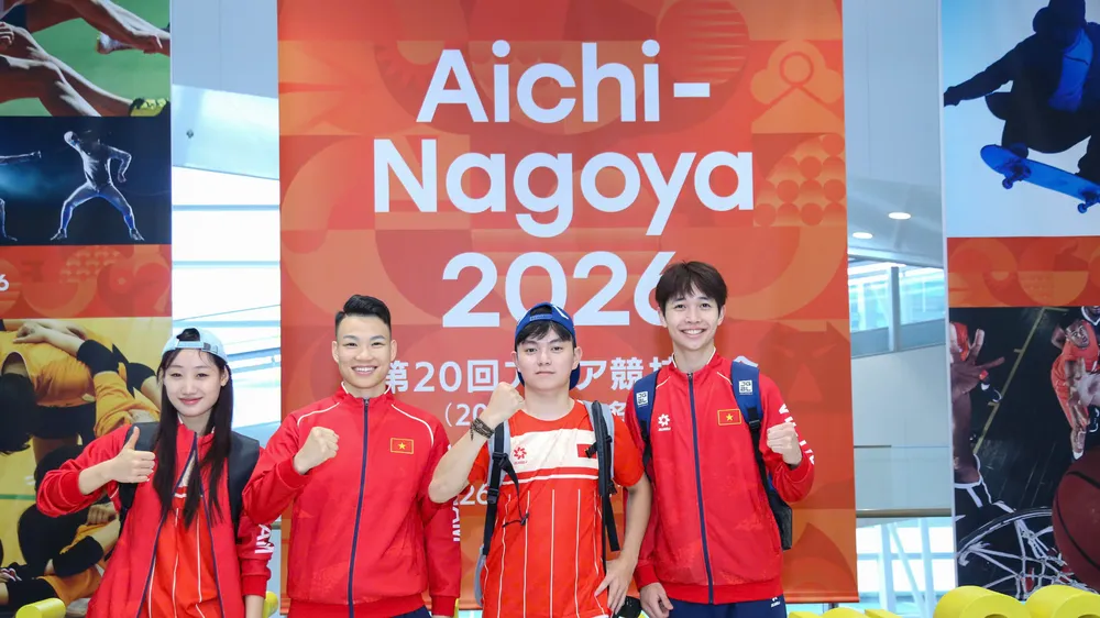 Đoàn Thể thao Việt Nam sẵn sàng nhập cuộc tại ASIAD 2026. Ảnh: TÂM MINH