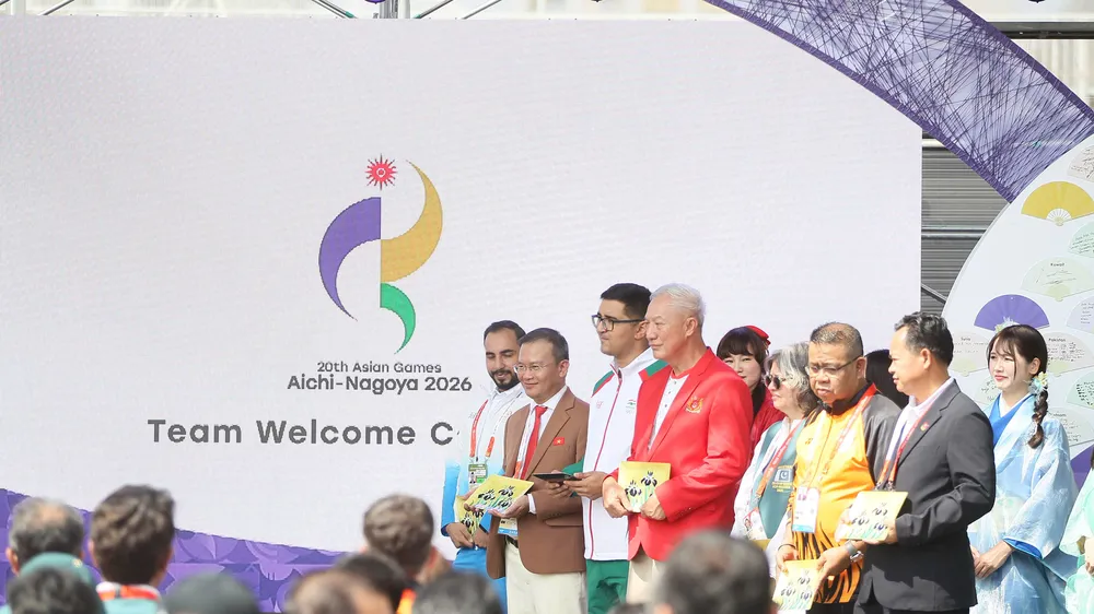 ASIAD 20 đã sẵn sàng cho lễ khai mạc. Ảnh: TÂM MINH