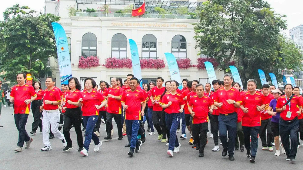 Lan tỏa phong trào toàn dân tập luyện thể thao vì một Việt Nam khỏe mạnh