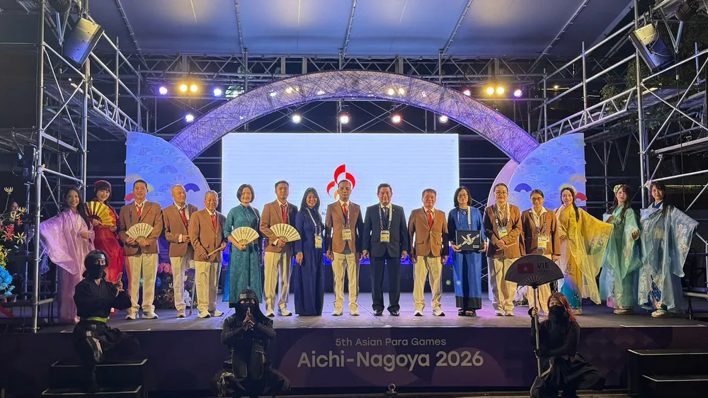 Đoàn Thể thao Người khuyết tật Việt Nam tại ASIAN Para Games 5. 