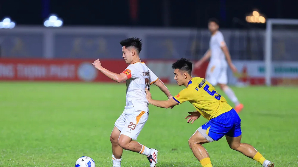 HAGL tiếp tục để thua tân binh Bắc Ninh. Ảnh: VPF
