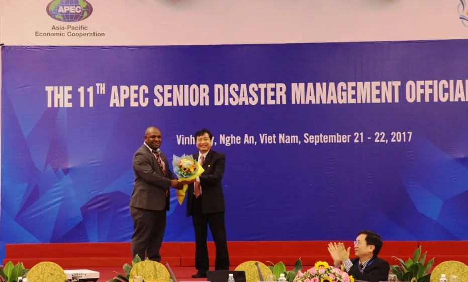 Bế mạc Hội nghị Quan chức cao cấp APEC về quản lý thiên tai lần thứ 11