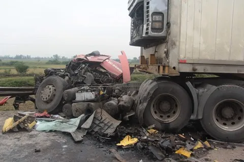 Tai nạn liên hoàn trên Quốc lộ 1A