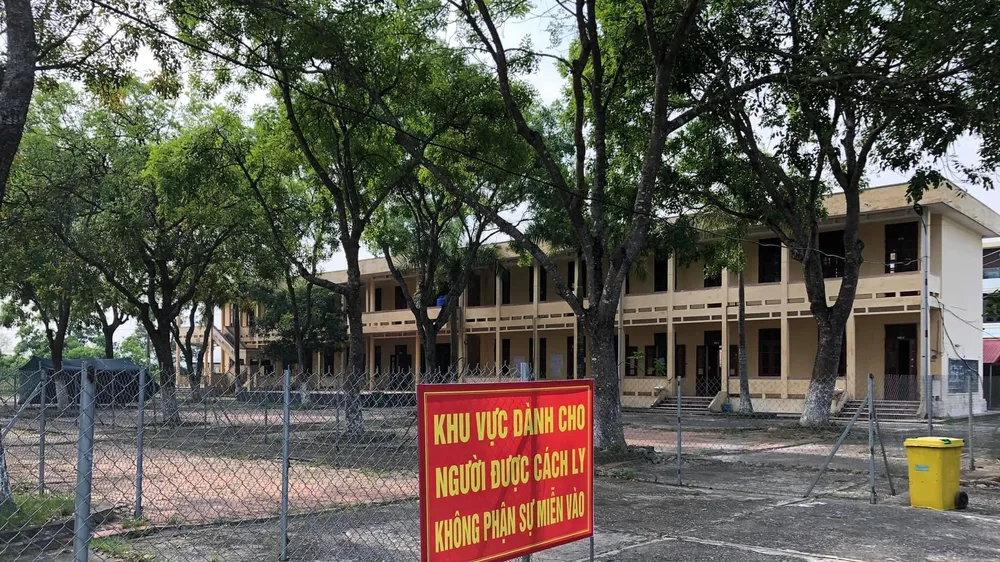 Một điểm cách ly phòng chống Covid-19. Ảnh minh họa: CDC Thanh Hóa