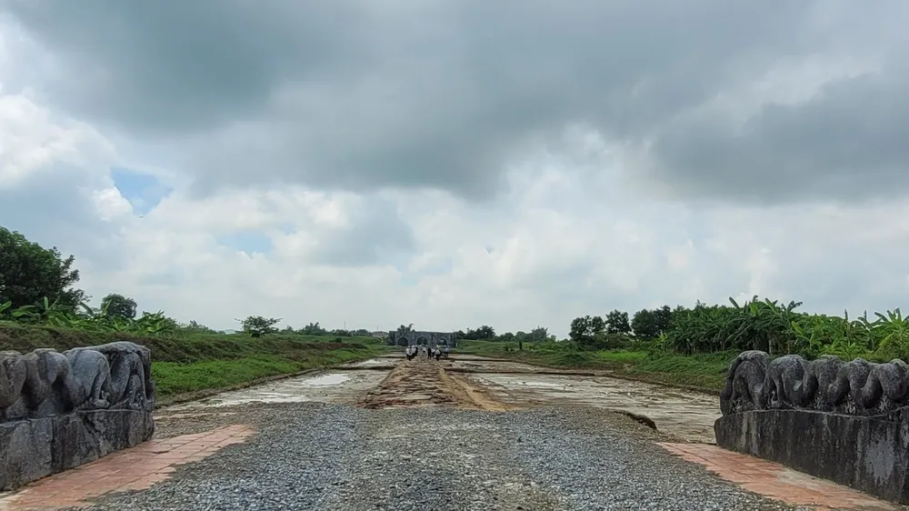Thanh Hóa: Phát lộ đường Hoàng gia tại di sản Thành Nhà Hồ 
