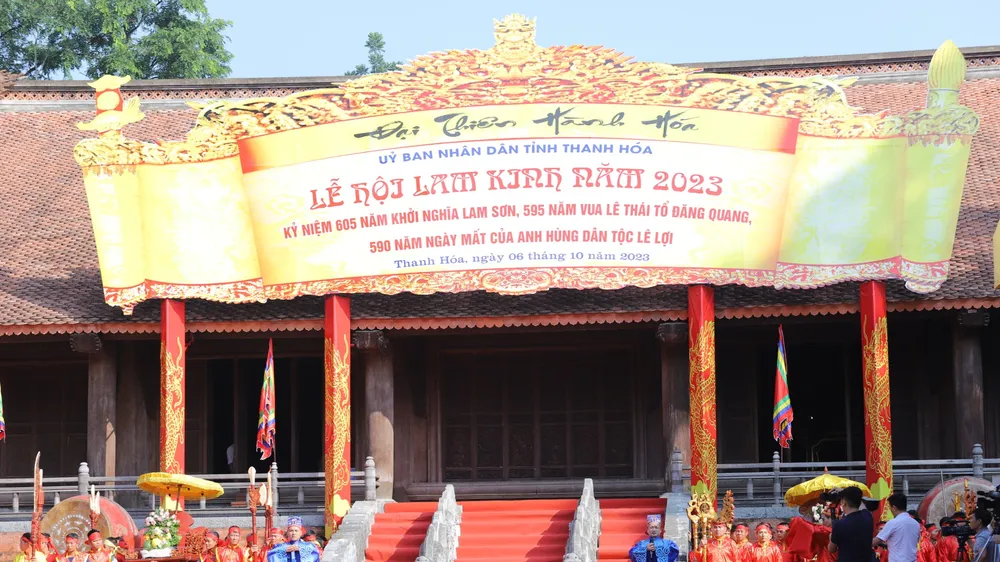 Thanh Hóa khai mạc Lễ hội Lam Kinh năm 2023 