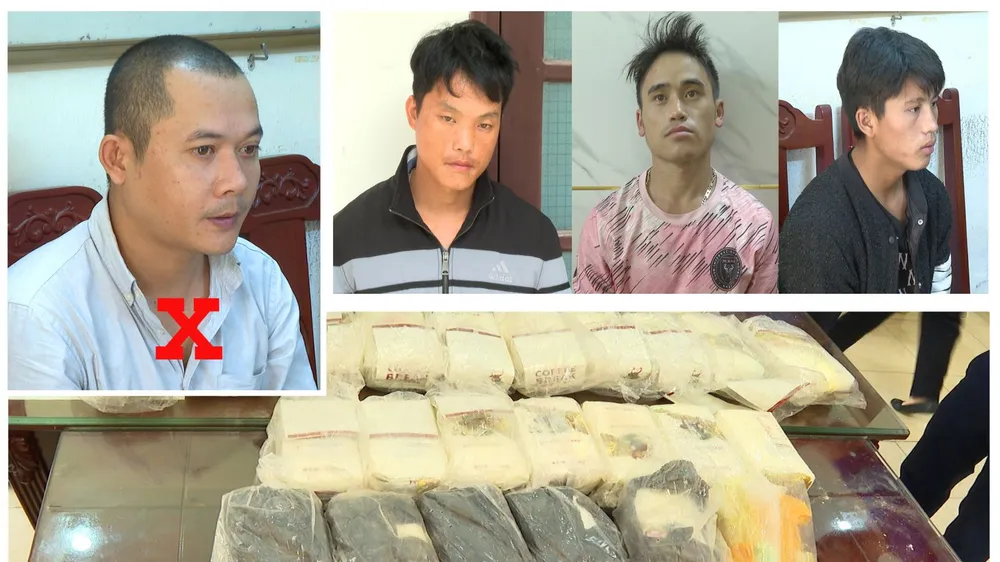 Triệt phá đường dây ma túy xuyên quốc gia, thu giữ 34kg ma túy