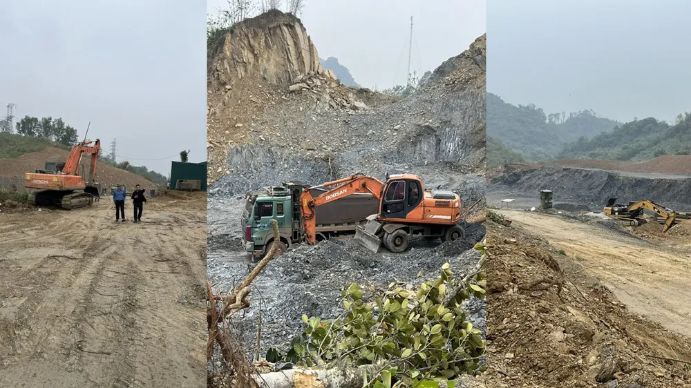Khởi tố 3 đối tượng khai thác khoáng sản trái phép, thu lợi bất chính hơn 13 tỷ đồng