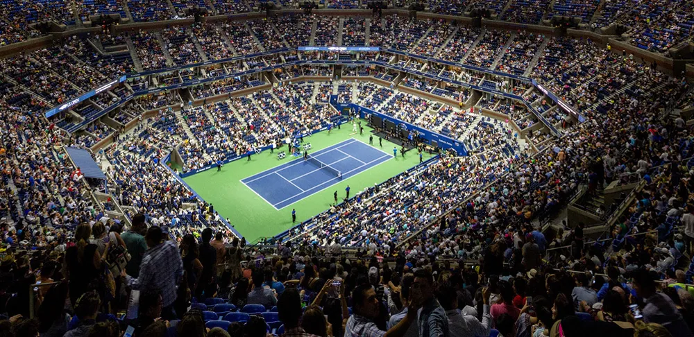 Một trận đấu ở US Open 2018