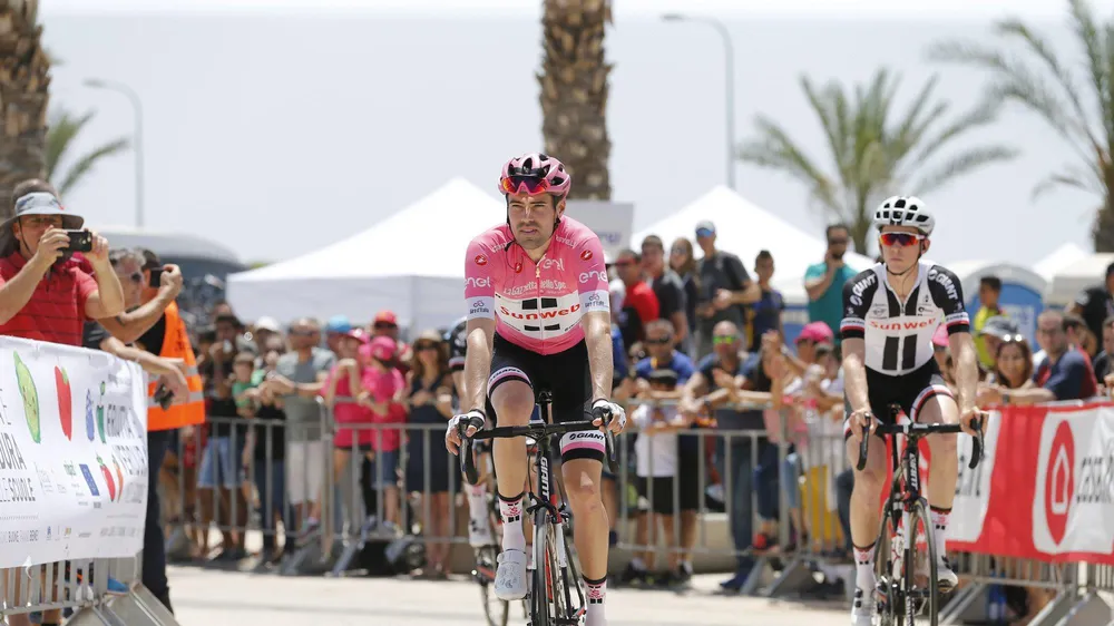 Tom Dumoulin - ứng viên nặng ký nhất cho chiếc Áo hồng năm nay