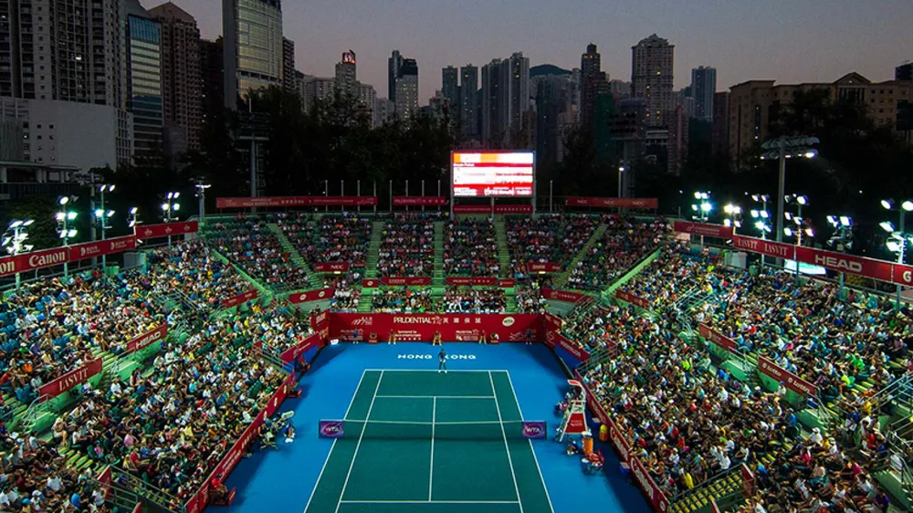 Một trận đấu ở Hong Kong Open