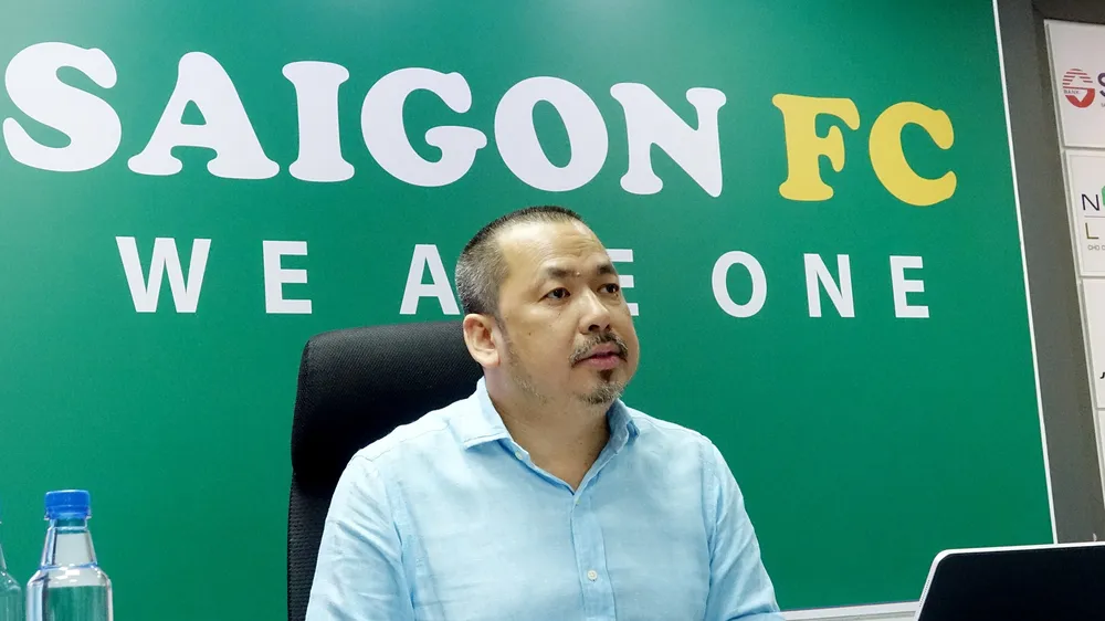 "Bầu Bình" chia sẻ về sứ mệnh chung của Sài Gòn FC, của những người làm bóng đá ở Việt Nam nói chung