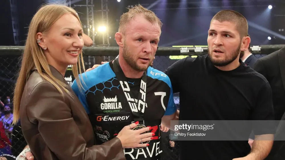 Shlemenko và Khabib ở sự kiện EFC 42