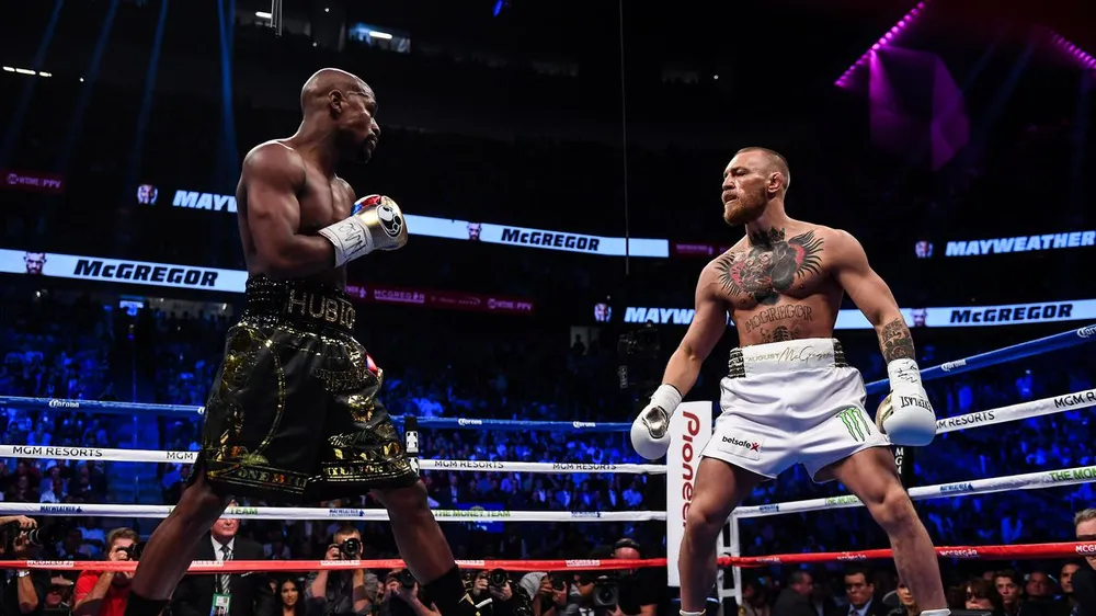 Mayweather đấu McGregor trong "Trận chiến kim tiền 1"