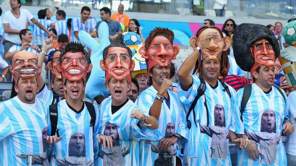 CĐV - khán giả Argentina luôn là điểm nhấn ở các kỳ World Cup
