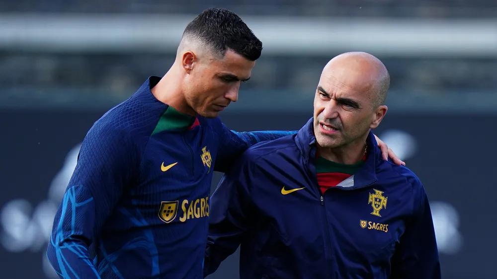 Ông Martinez và Ronaldo