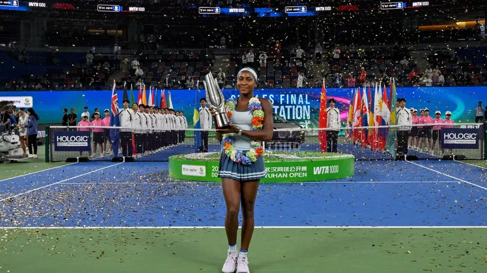 Gauff vô địch ở Vũ Hán
