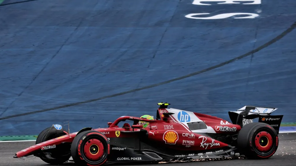 Xe của Hamilton tại Sao Paulo